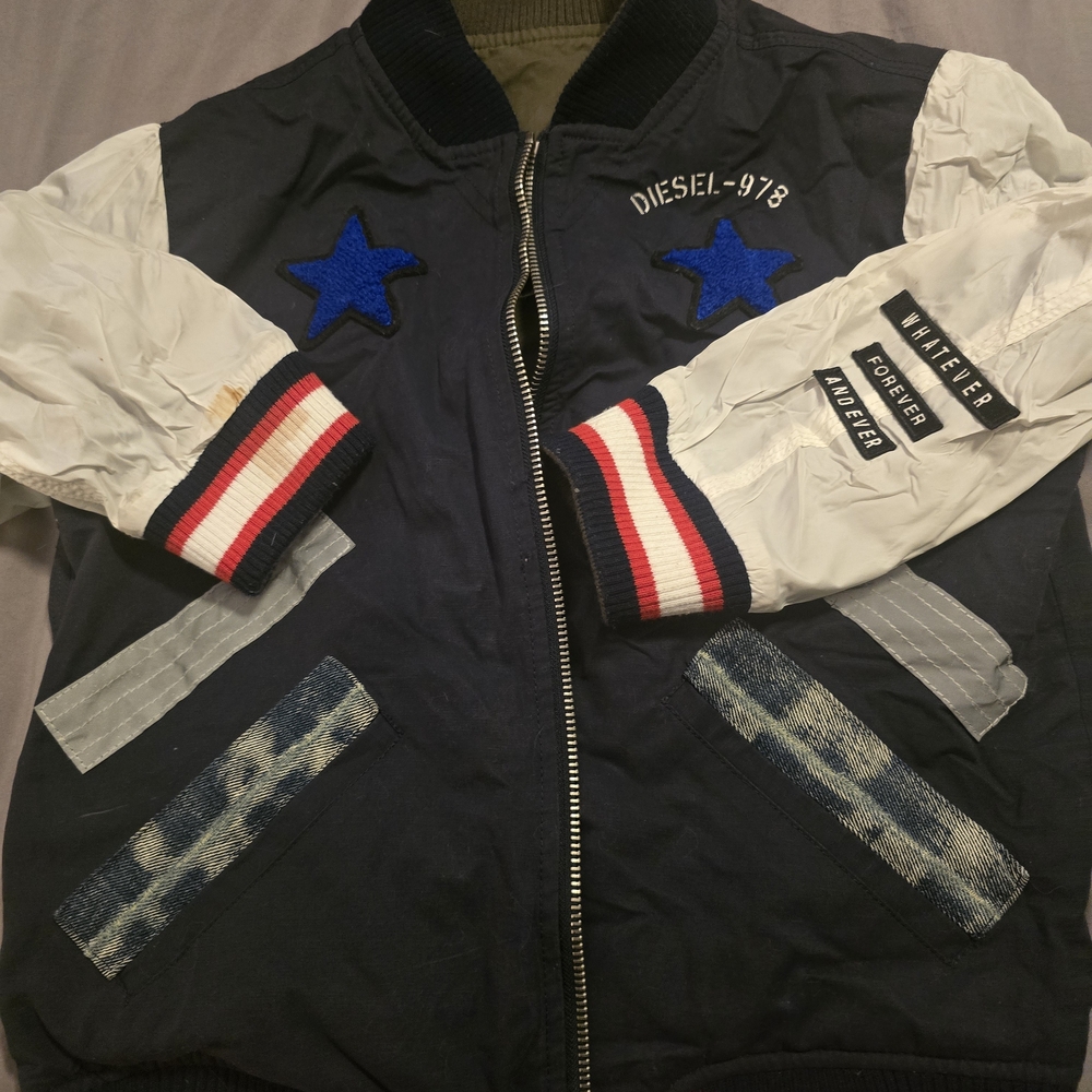 Diesel Kids Reversible Jacket